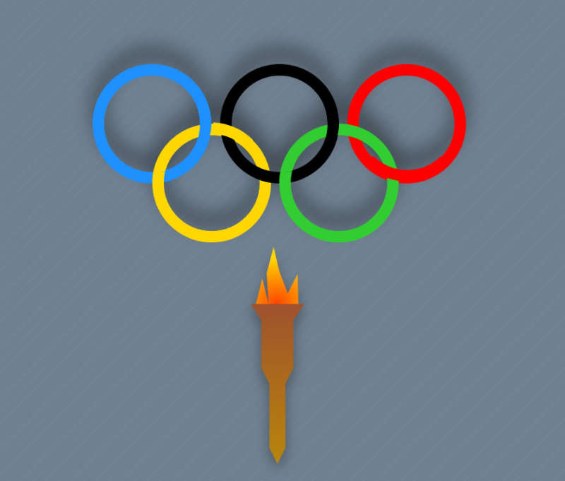奥运会怎么画五环图片